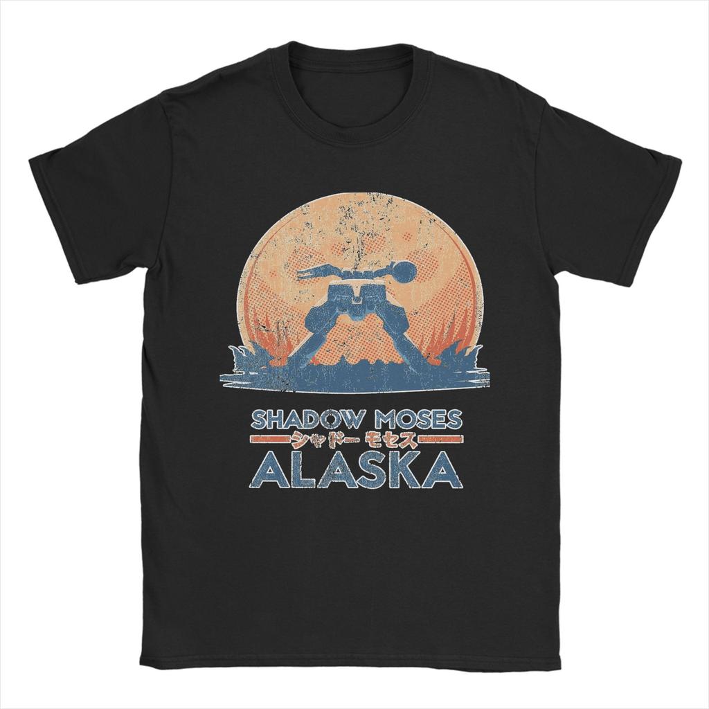 Metal Gear Solid FOX Logo Game T Shirt Beach Fashion T Shirts Couple Cotton O Neck 4XL 5XL 6XL Tees Short Sleeve Vintage Tshirt