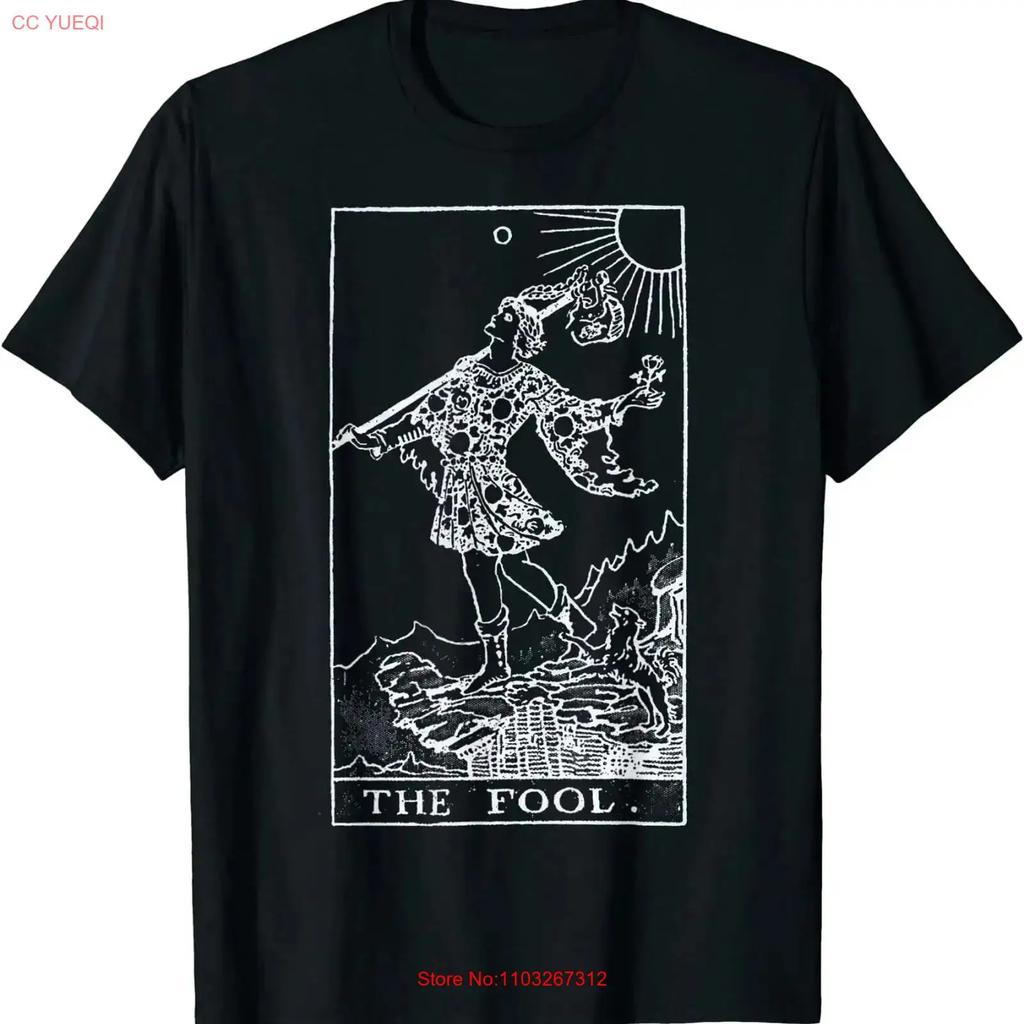 New Limited Vintage The Fool Tarot Card Ideas T Shirt S 3xl Vintage Breathable Fashion Comfortable Homme Slightly Soft