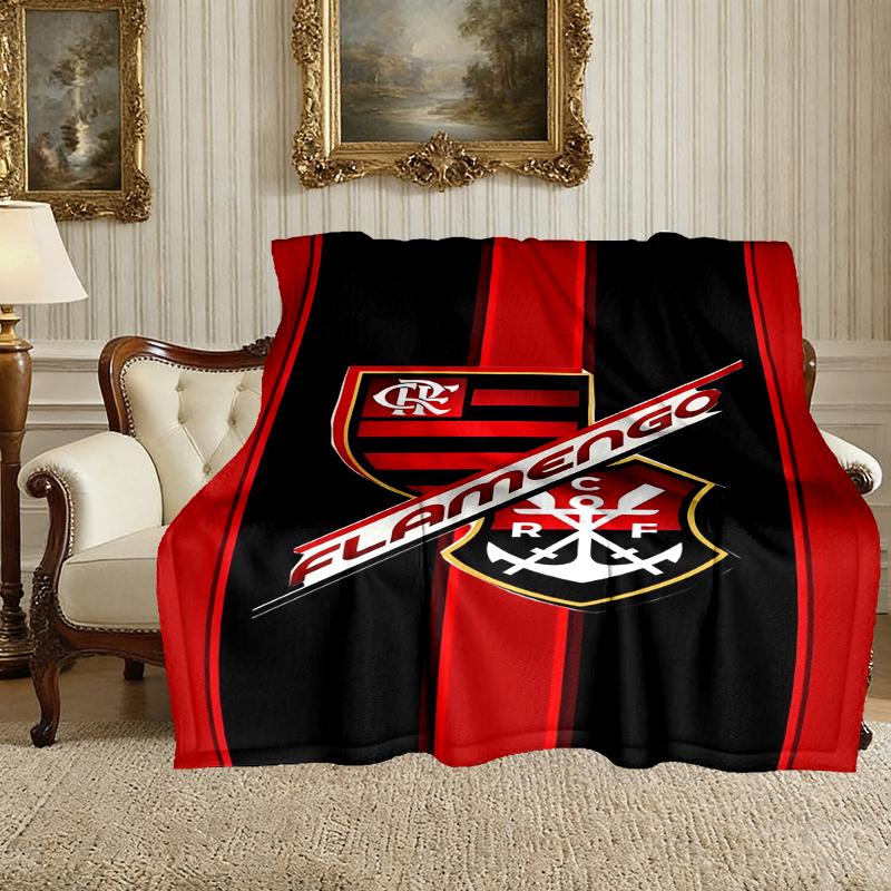 1pc Rangers FC Blanket, Cozy Valentine's Day Blanket, Multi-functional Nap Blanket Available Throughout the Four Seasons