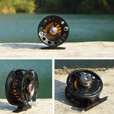 Aluminium Fishing Reel with Nonslip Handle and Adjustable Brake Systems for Baitcasting and Sea Fishing Trolling Reel