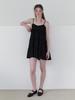 KINDABABY Frill Mini Cancan Dress - Black