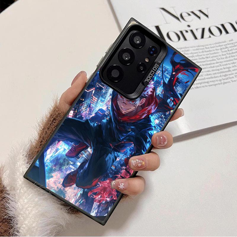Anime Itadori Yuji JUJUSU Soft Phone Case for Samsung Galaxy S24 S25 FE S26 Edge S23 Ultra S22 Plus S21 + Shockproof Cover Back