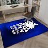 Al Hilal FC Crest  Carpet, Kitchen Rugs, Yoga Mat, Non-Slip Mats, Rug for Bathroom, Living Room Bedroom, Camping Rugs Christmas Gift