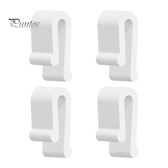 

4/6/8/12 шт. Защитные зажимы для крышки голландской духовки, силиконовые защитные зажимы для столовых приборов, штабелируемые, легко моющиеся, бамперы для посуды, U-образный дизайн 4pcs белый