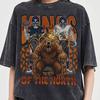 Kings Of The North Chicago Skull Football Game Day Comfort Colors Shirt V4, Football Gift For Fan Unisex Tee