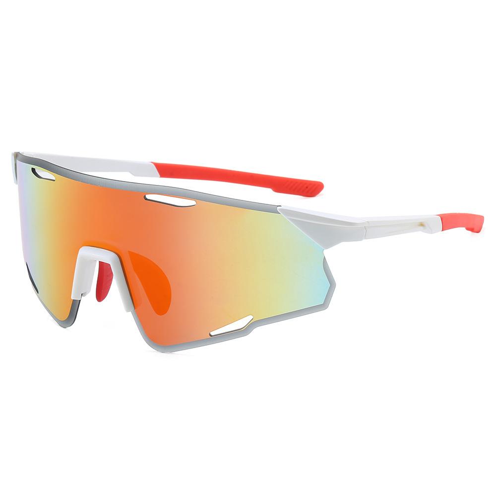 Polarisierte Fahrradsonnenbrille für Herren Damen Outdoor-Sport Ultra-Leicht UV400 Schutz Sonnenbrille zum Laufen Fahren Mountainbike Sonnenbrille