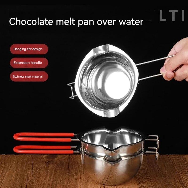 Bakeware Wax Candle Candy Melts Chocolate Double Boiler Metal Stainless Steel Chocolate Warmer Melting Bowl