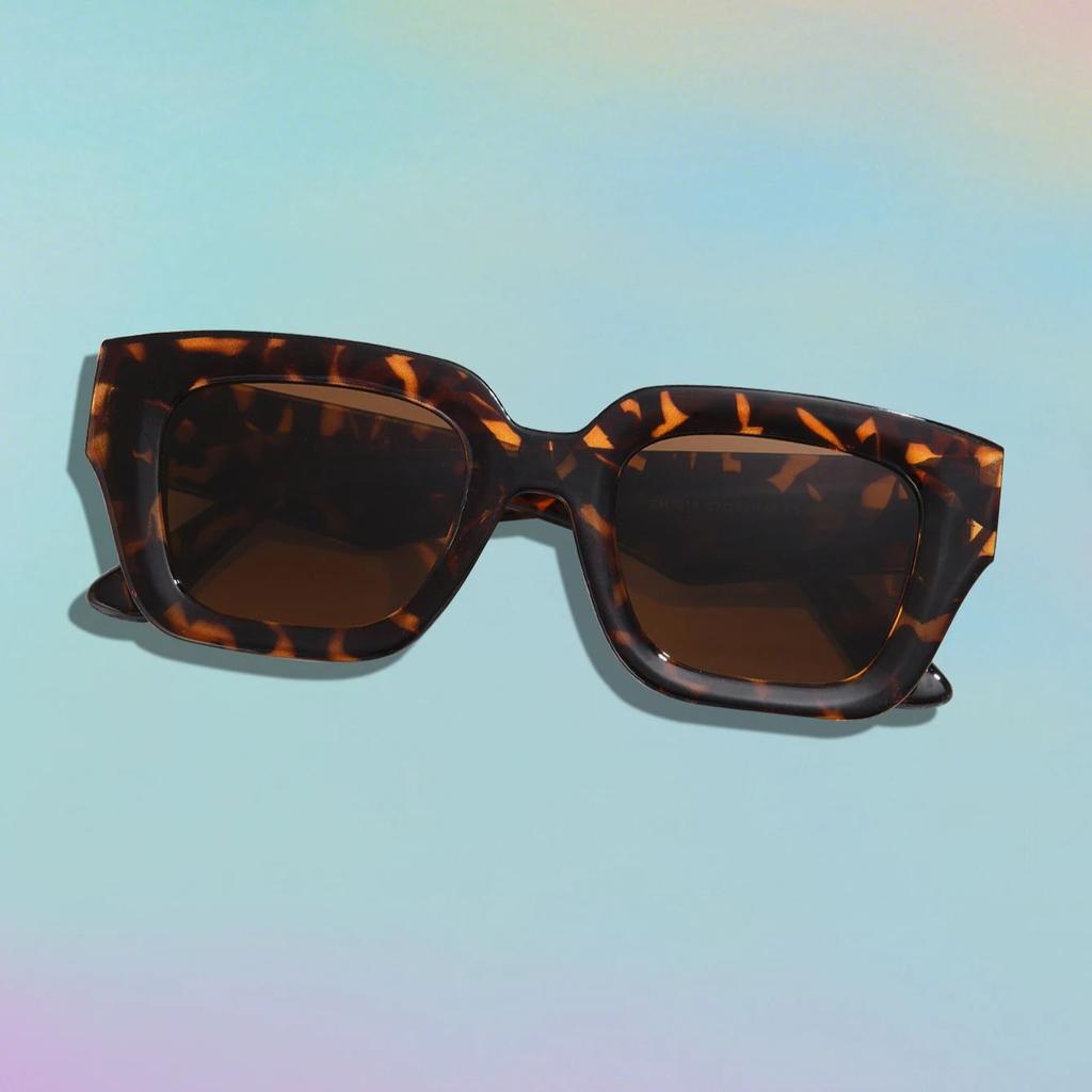 1/2pcs Square Sunglasses Women Fashion Large Frame Rectangle Sun Glasses Outdoor Sports Eyewear Shade UV Protection