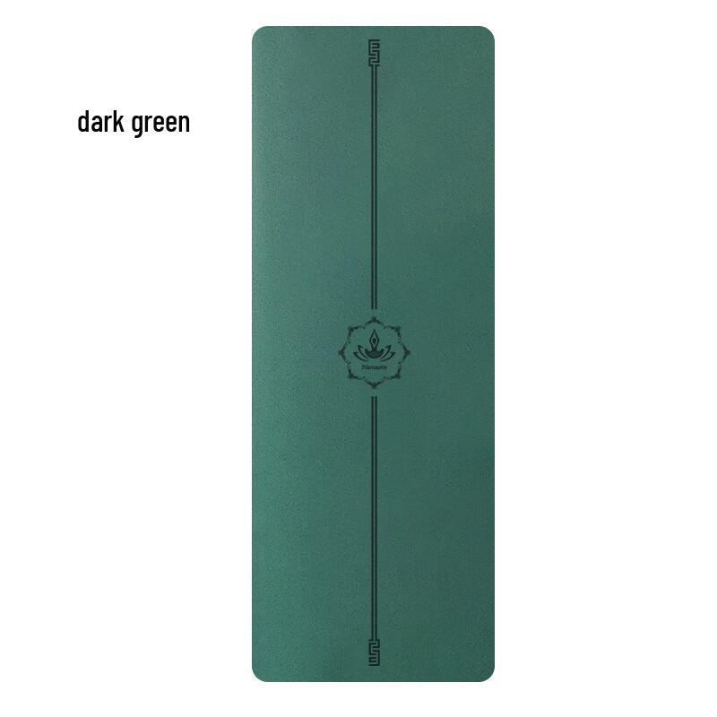 Longchan Frosted PU Yoga Mat with Alignment Lines