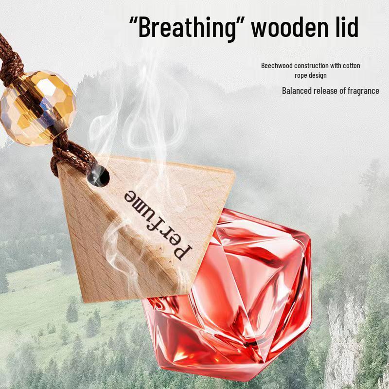 Osmanthus Cologne Aromatherapy Car Pendant - Odor-Eliminating Essential Oil Ornament for Men and Women