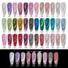 2024 Trendy 36-Color Cat Eye Nail Gel Set - Sparkly UV Gel for Salon Use
