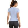 Women's Short Sleeve Seamless Workout Tops Breathable Gym Shirts for Yoga Athletes Soft Athletic Shirts