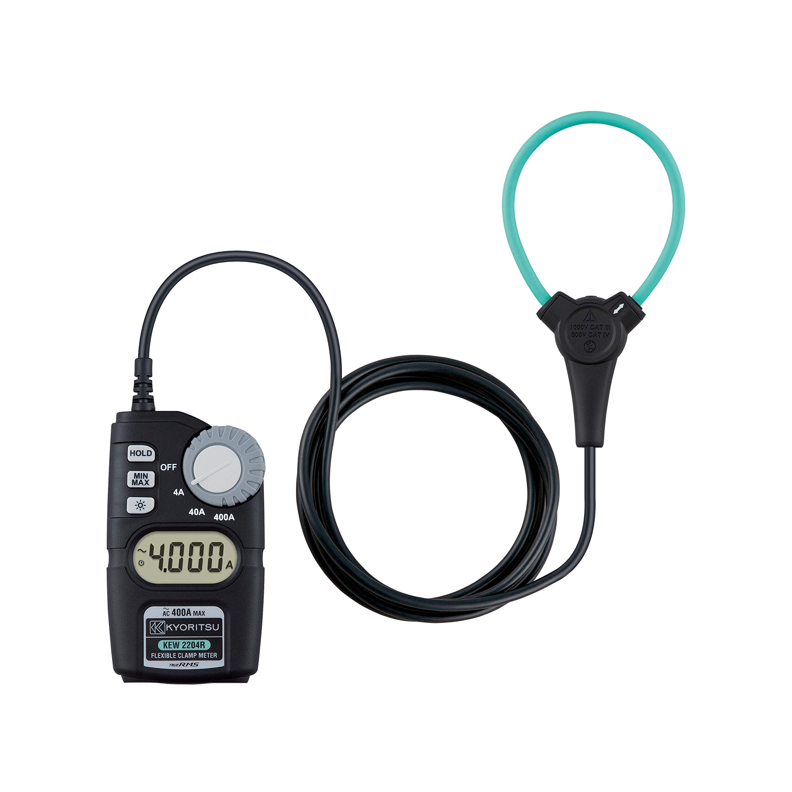 

Kyoritsu Electric Meter Clamp Meter RMS 2204R чорний