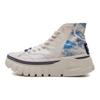 Li Ning High top Casual Shoes Women's White Blue AGCQ258-3