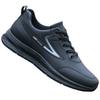 Men's shoes windproof sneakers trendy shoes autumn and winter soft-soled running shoes black leather sneakers