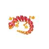 10/20Pcs Creative Joints Movable Home Scene Decoration 3D Printed Mini Lizard Figurines Animal Toys Christmas Gift For Kid
