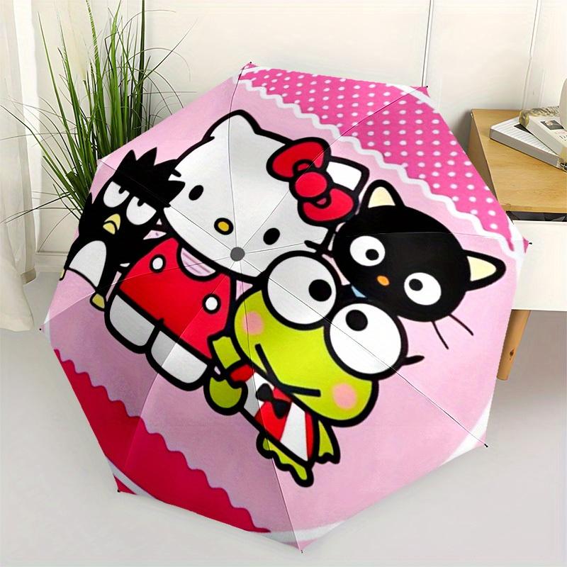 

1pc Hello Kitty Friends Umbrella with Plastic Handle,Suitable for All Seasons Home Travel Outdoor UmbrellaSanlio457