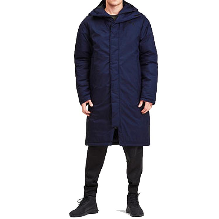 Puma Large Letter Back Shoulder Logo Cotton Jacket Winter Couple Style Men Jacket Blue 58001006