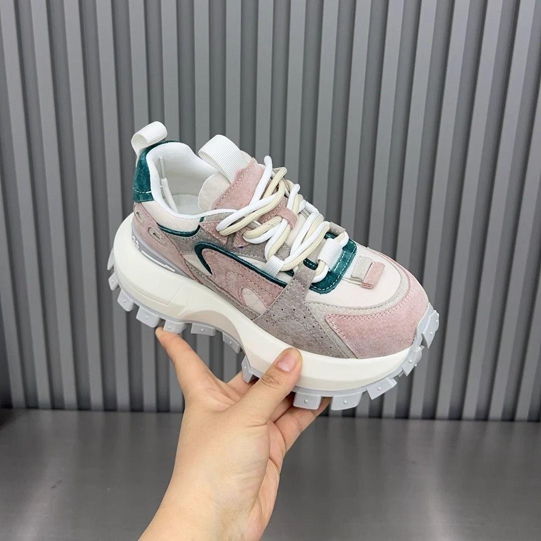 

Men Women Winter Spring Autumn Casual Sports Shoes LaceUp ThickSoled Retro Fashionable Suitable for Daily Wear and Various Occasions 40
