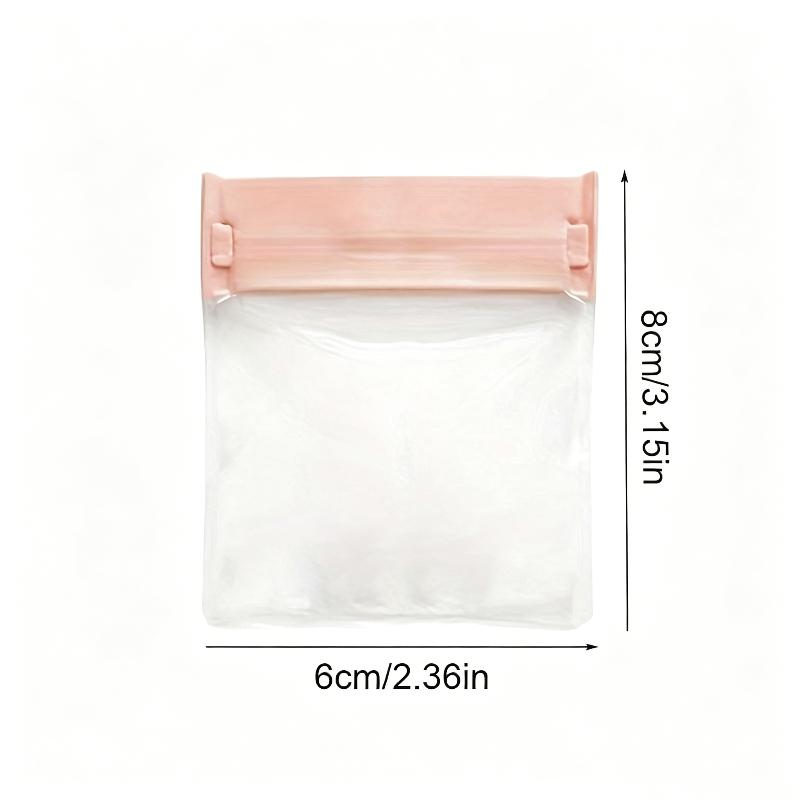 30Pcs Self Sealing Jewelry Storage Bags Antioxidant Small Pouch for Ring Necklace Beads Tiny Jewelry Accessories