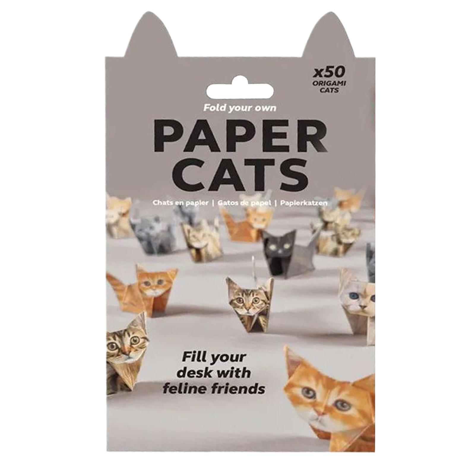 

Creative Diy Paper Cats Handmade Diy Paper Cat Dog Dinosaur Folding Animal Folding Paper Set Fun Origami Craft Kit for Adult Kid