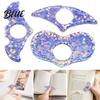 Book Page Clip Thumb Holder Transparent Opener Holder Reading Accessory Press Bat Heart Shape Plastic Bookmark for Lovers Students Shaped