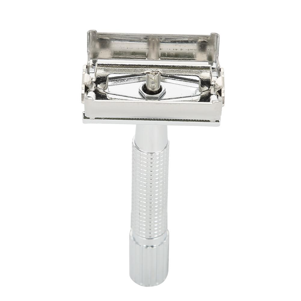 Manual Mens Razor Classic Straight Double Edge Blade Beard Shaver with Case