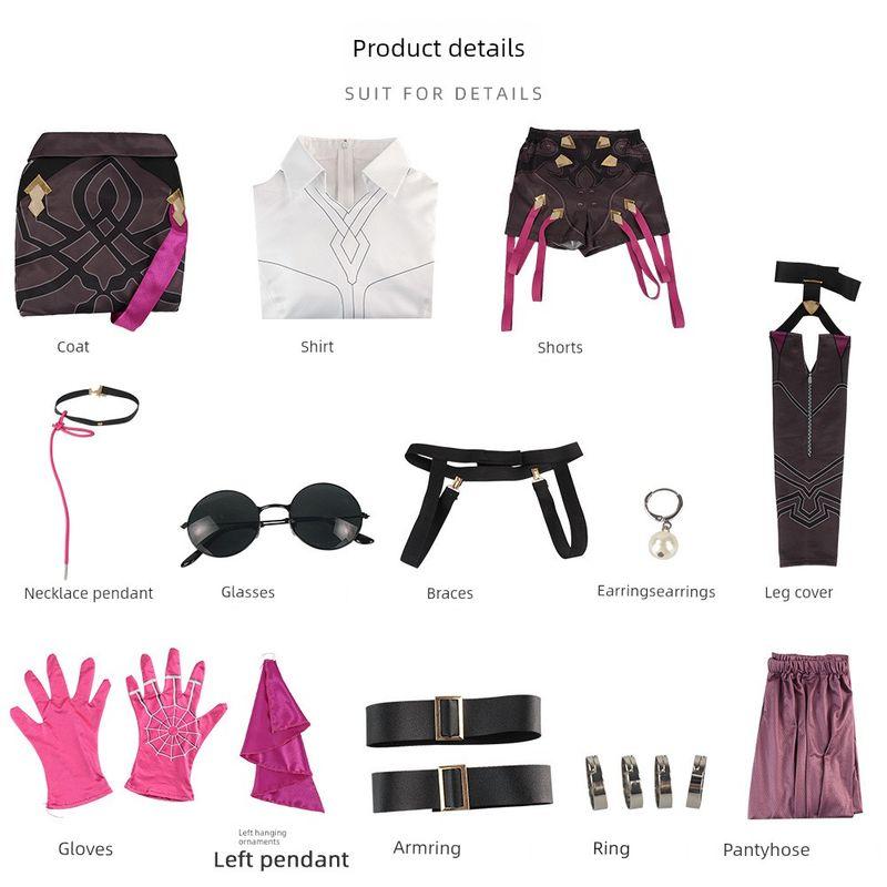 Honkai: Star Rail Cosplay Game Costume Stage Outfit Star Rail Kafka Cosplay Anime Female Costume