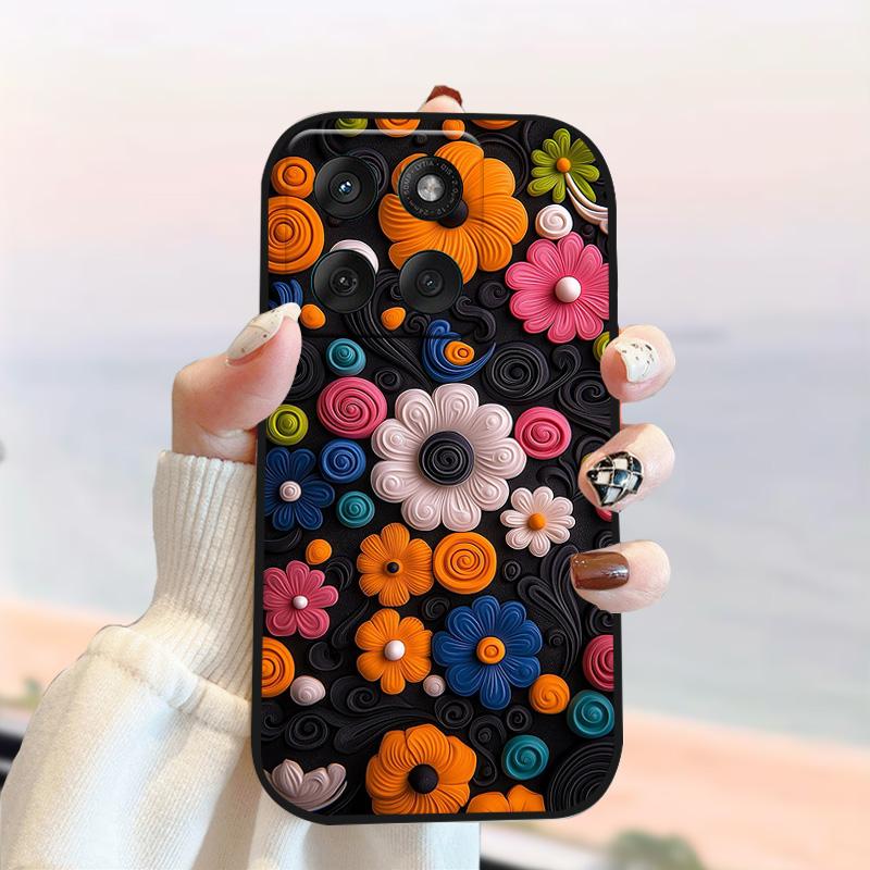For Motorola Edge 60 Fusion 5G Case XT2503-4 Silicone Soft TPU Phone Cover For Moto Edge60 Fusion Cute Panda Protector Cases