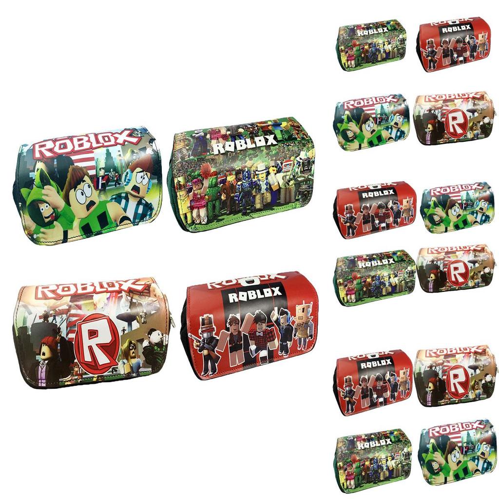 Pencil Case Cartoon Kids Stationary Pens Organizer Makeup Pouch Storage