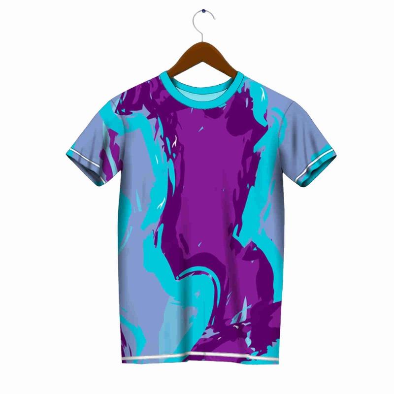 

Men s T Shirt Running Sport T Shirts Multi Color Patchwork Printed T-Shirt Breathable Quick Drying Short Sleeved Sportswear Tops S