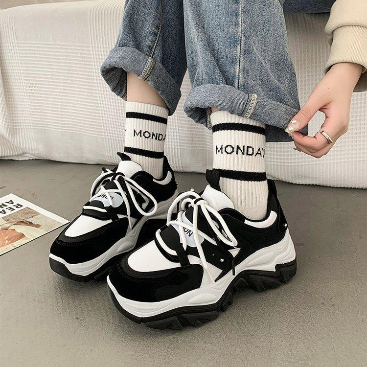 

МОДНАЯ ОБУВЬ, мужские дышащие спортивные кроссовки, спортивные кроссовки для бега, уличные женские теннисные кроссовки для тренажерного зала 35 чёрный