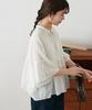 Discoat India Flared Skipper Sleeve Blouse DCZ1051304A0001 Free Size Off-White