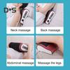 Electric Neck Massager Pillow with Adjustable Heat Compress Cervical Waist Vibration Massage Pillow Rechargeable Neck And Back Kneading Tool