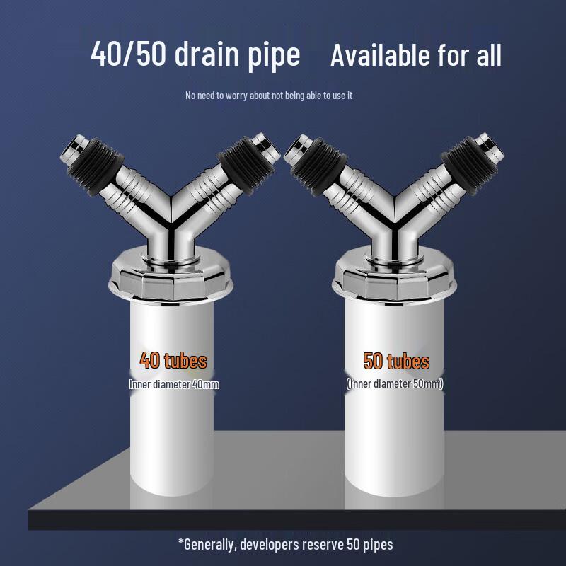 Waschmaschinen-Ablaufanschluss mit geruchshemmendem Bodenablauf