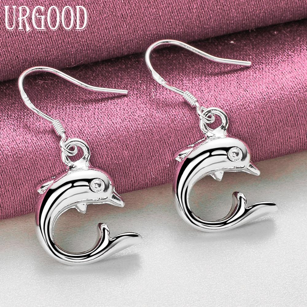 Cercei Delfin la Modă din Argint Sterling 925 Bijuterii de Nuntă