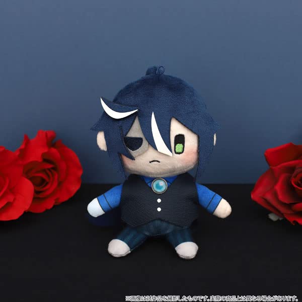 Demon Butler and Black Cat Plush Keychain Boski Arenas Akuneko Boski