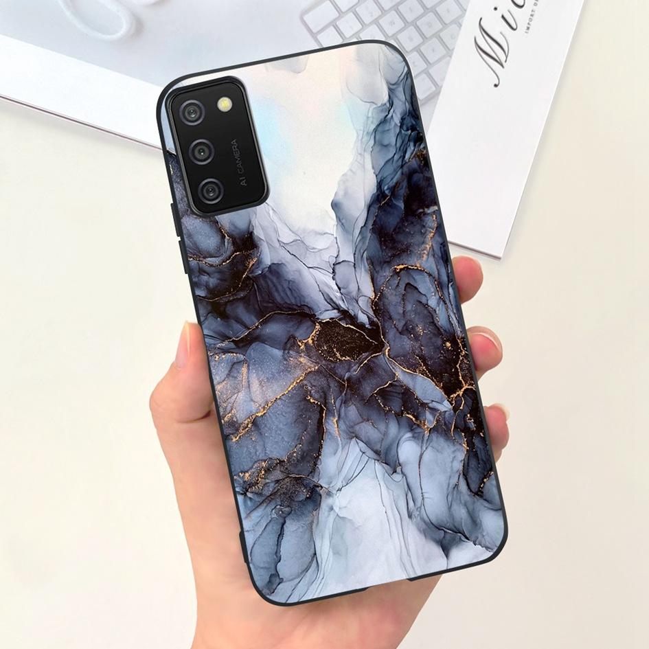 For Samsung A03s A02s Case New Fashion Flower Butterfly Shockproof Bumper For Samsung Galaxy A03s SM-A037F A 02s SM-A025F Covers