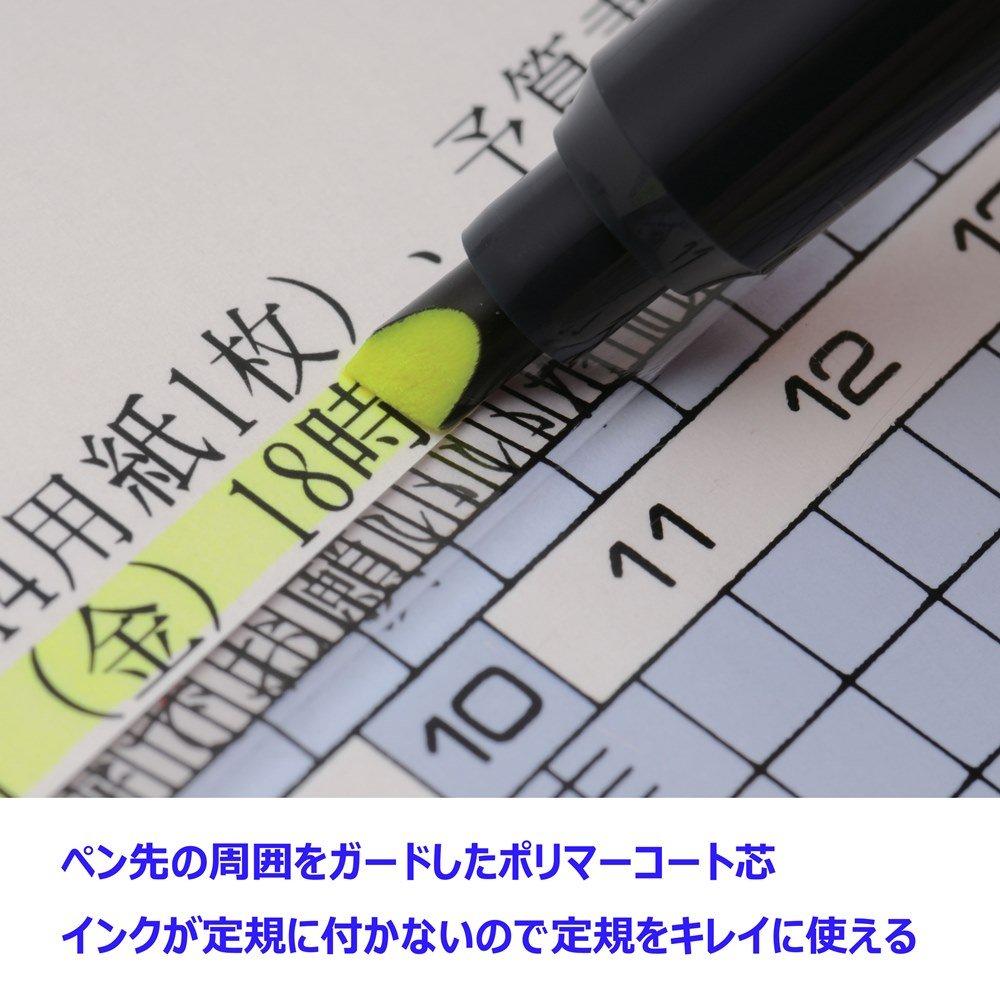 Tombow Flucoate Highlighter Fluorescent Pen WA-SC91 Yellow