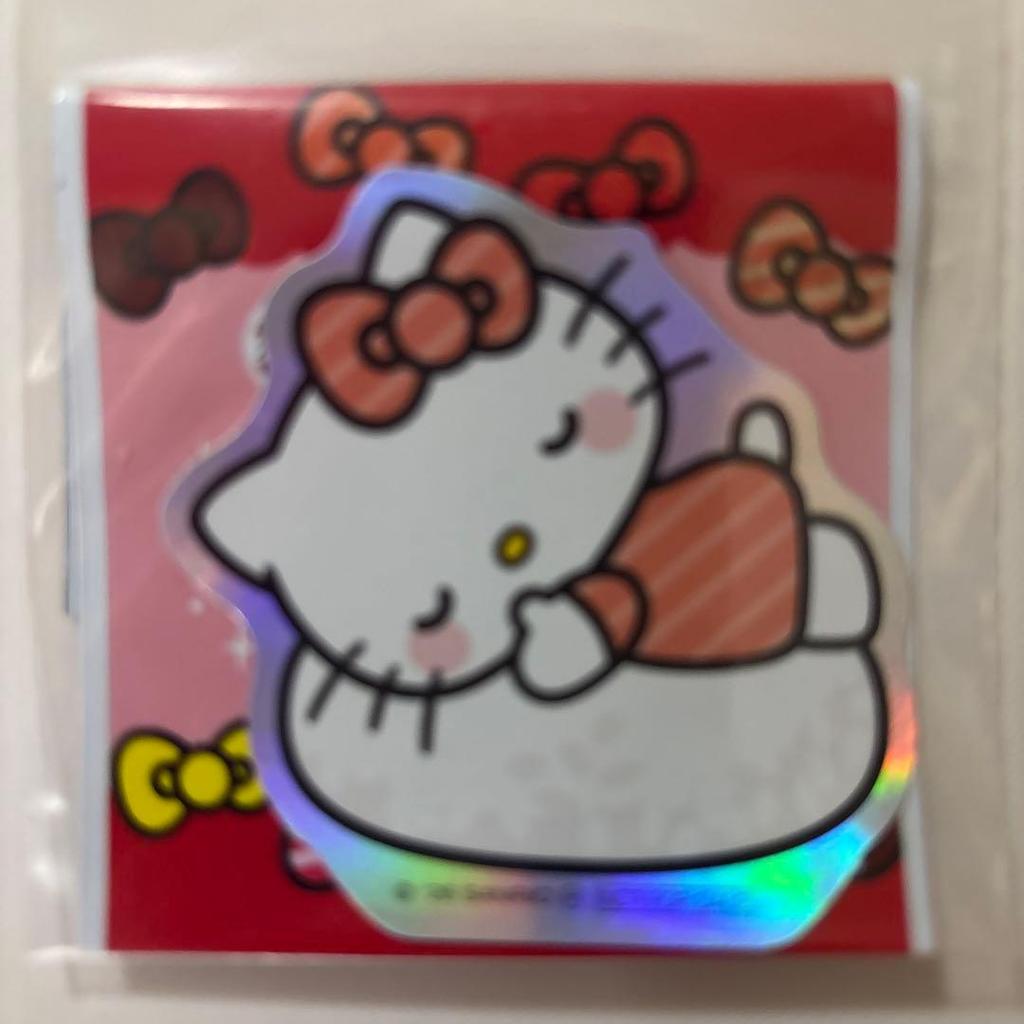 Sushiro Hello Kitty Collaboration Stickers (Seal) Volume 1 Complete Set 8 Types