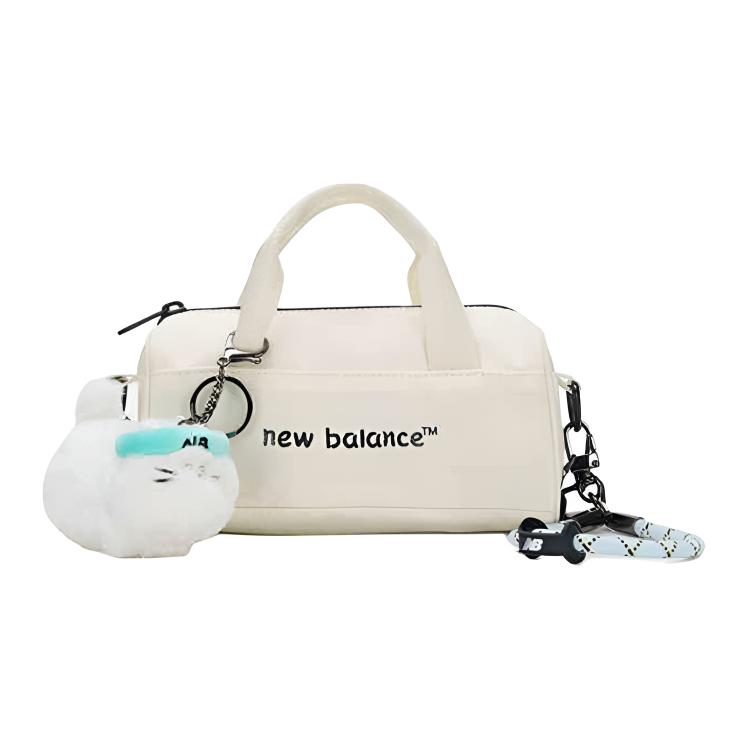 New New Balance Fabric Shoulder Bag, Crossbody Bag, Handbag Unisex White LAB52403-SST