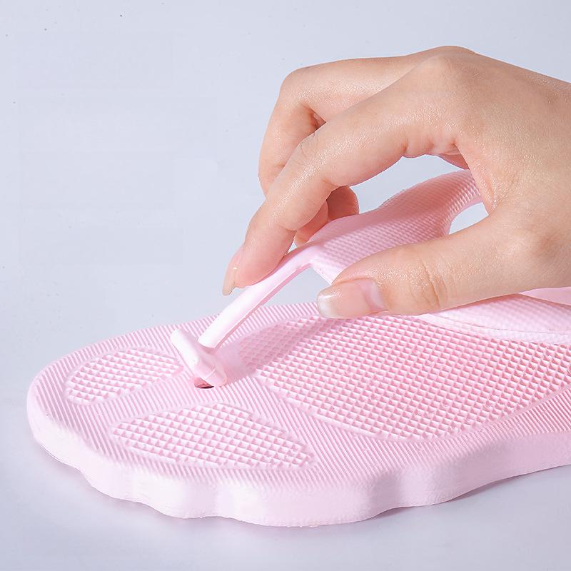 Flip-Flops für Geschäftsreisen Tragbar Faltbar Paar Strand Einweg Hotel Badezimmer Rutschfeste Hausschuhe