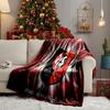 Stade Fc Emblem Throws Blanket Flannel Blankets Plush for Couch Bed Gifts for Men Women Travel picnic blanket Christmas fan gifts