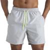 Men's Summer Beach Shorts: Waterproof, Double-Layer, Plus Size, Casual, Quarter-Length Swim Trunks