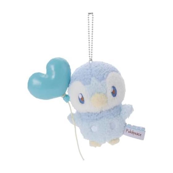 TAKARATOMY A.R.T.S Pocket Monster Pokepiece Plush Mascot (Mellow Heart) Piplup Height approx. 15cm