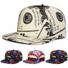 Kreative Und Neue Bedruckte Flache Kante Hut Straße Hiphop Hut Straßen Tanz Dekorative Hut Sonnenschutz Hut Baseballmütze