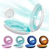 Portable Denture Storage Case Dental Retainer Orthodontic Mouth Guard Container Plastic Box Oral Hygiene Supplies Organizer