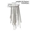 Simple Style Pearl Chain Shoe Jewelry Multilayer Design Tassel Anklet Party Jewelry  Girl Jewelry