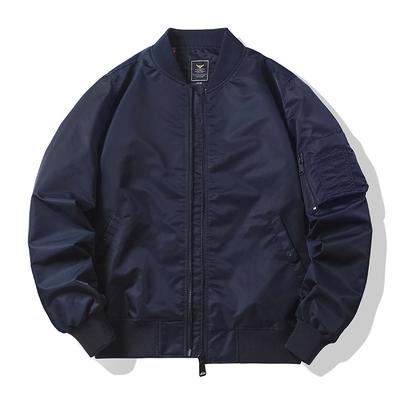 Autumn and Winter Tough Guy Jacket Bomber Jacket Men's Flight Jacket