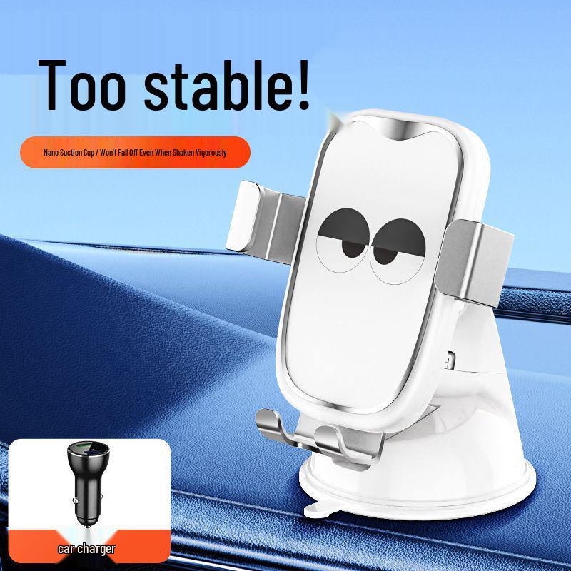 Personalized Cartoon Suction Cup Car Phone Holder for Dashboard